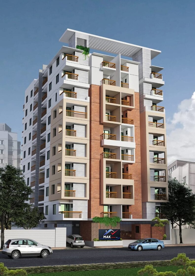 Priyo Prangan - completed residential apartment project by MAK Group BD